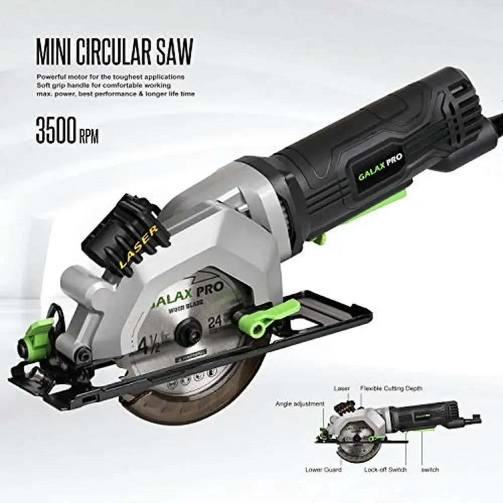 Laser Guided 3500 RPM Circular Saw