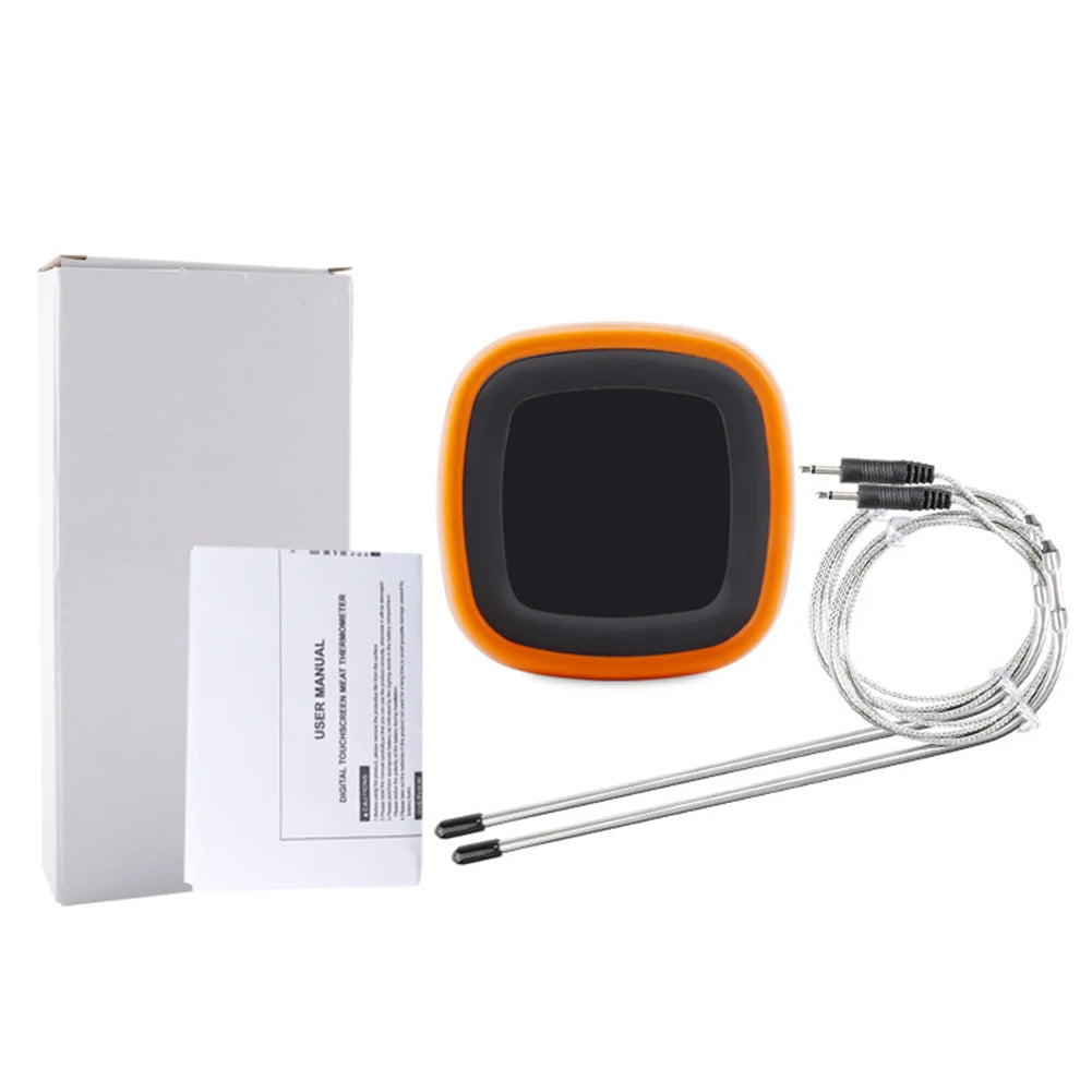 2 Probe Digital Meat Thermometer for Grilling