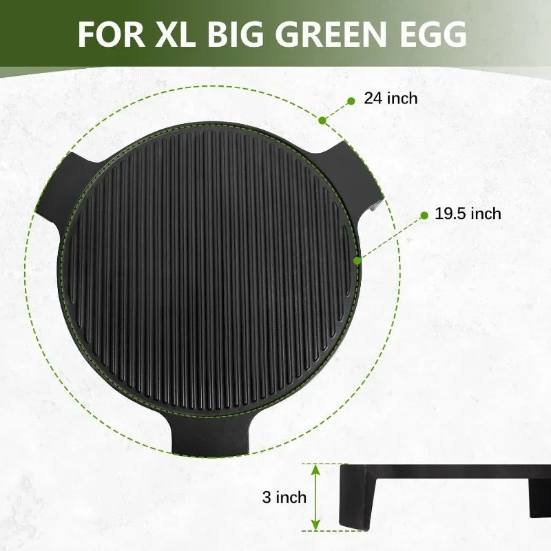 BGE XL 19.5" Cast Iron Plate Setter