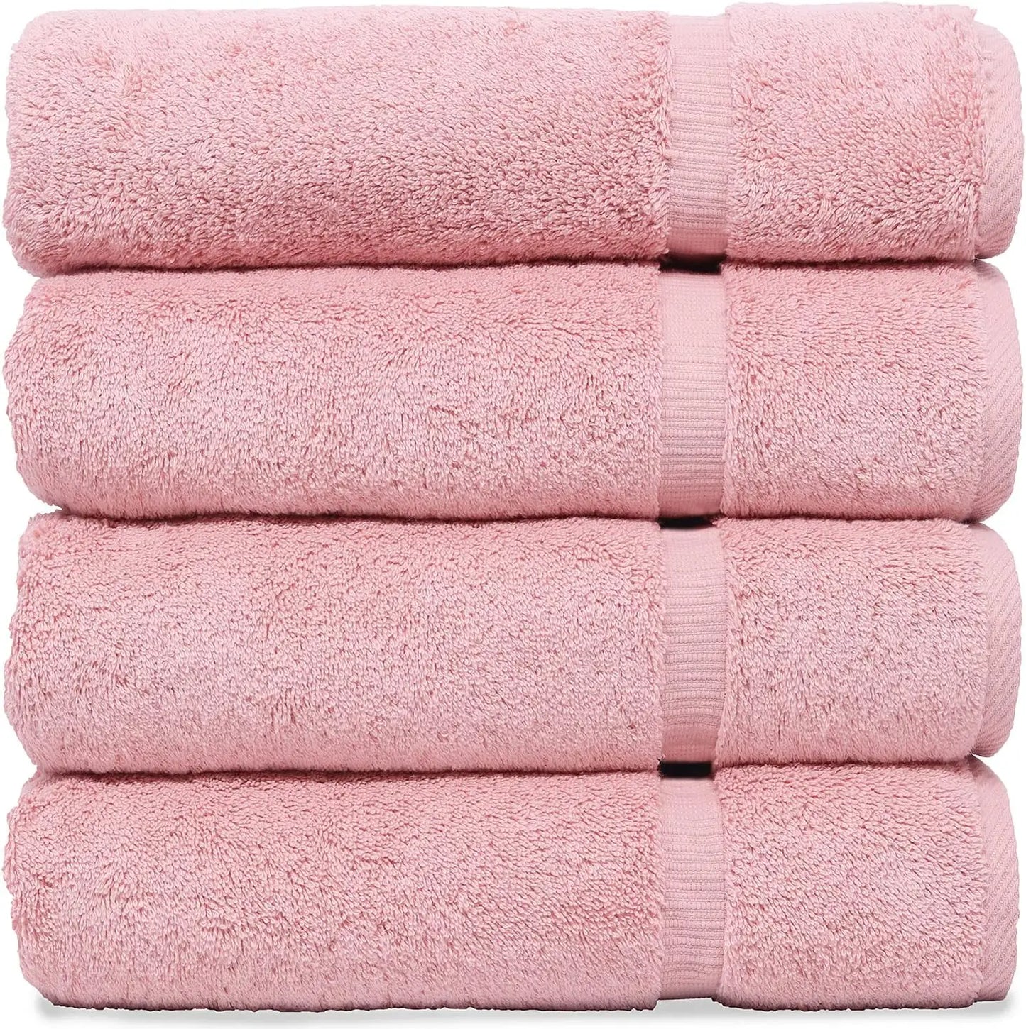 Four Super absorbent, 100% Turkey cotton towels
