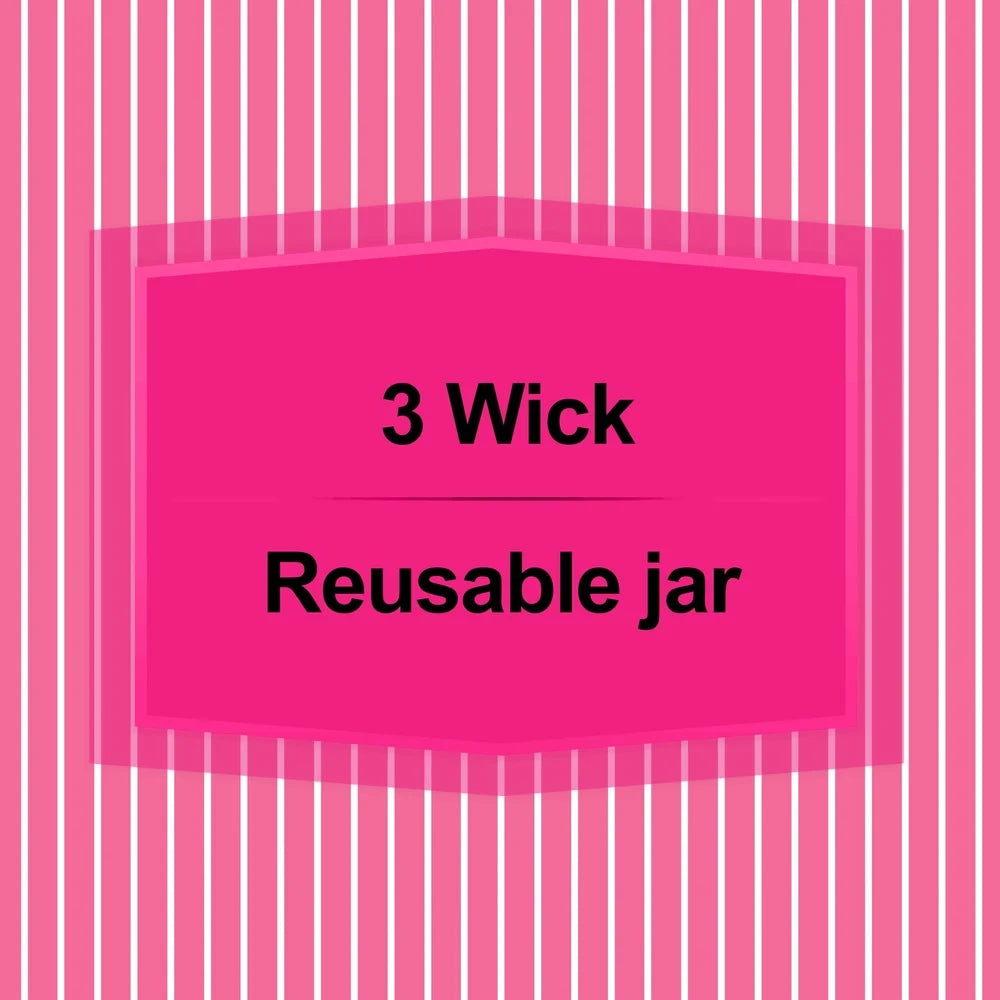 3-Wick Juicy Watermelon Scented Candle Aromatic
