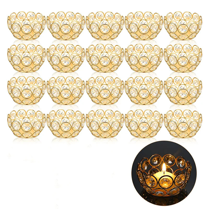 20 Piece Tea Light Candle Holders