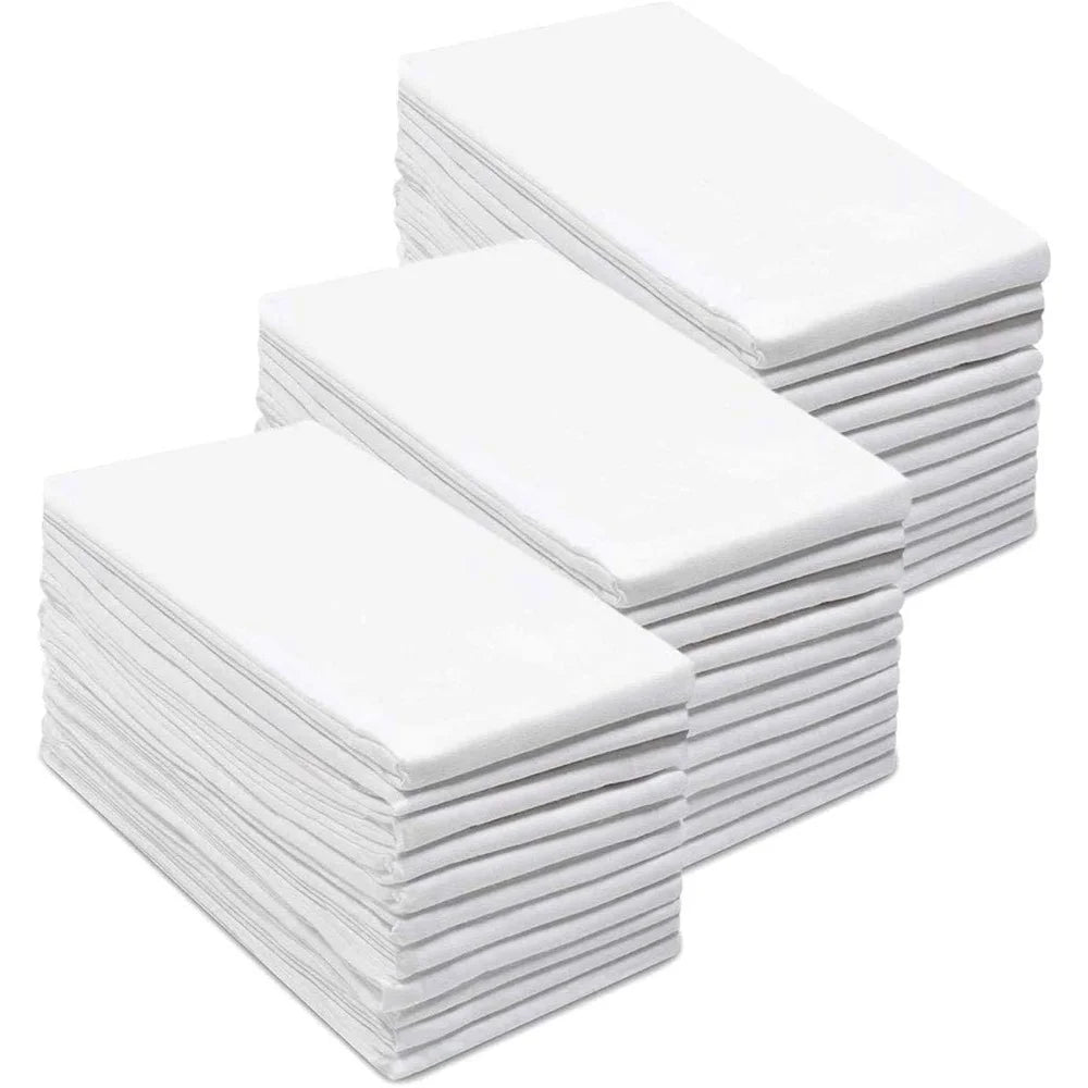 12 Pack 24x24 Inch Cotton Kitchen Towels