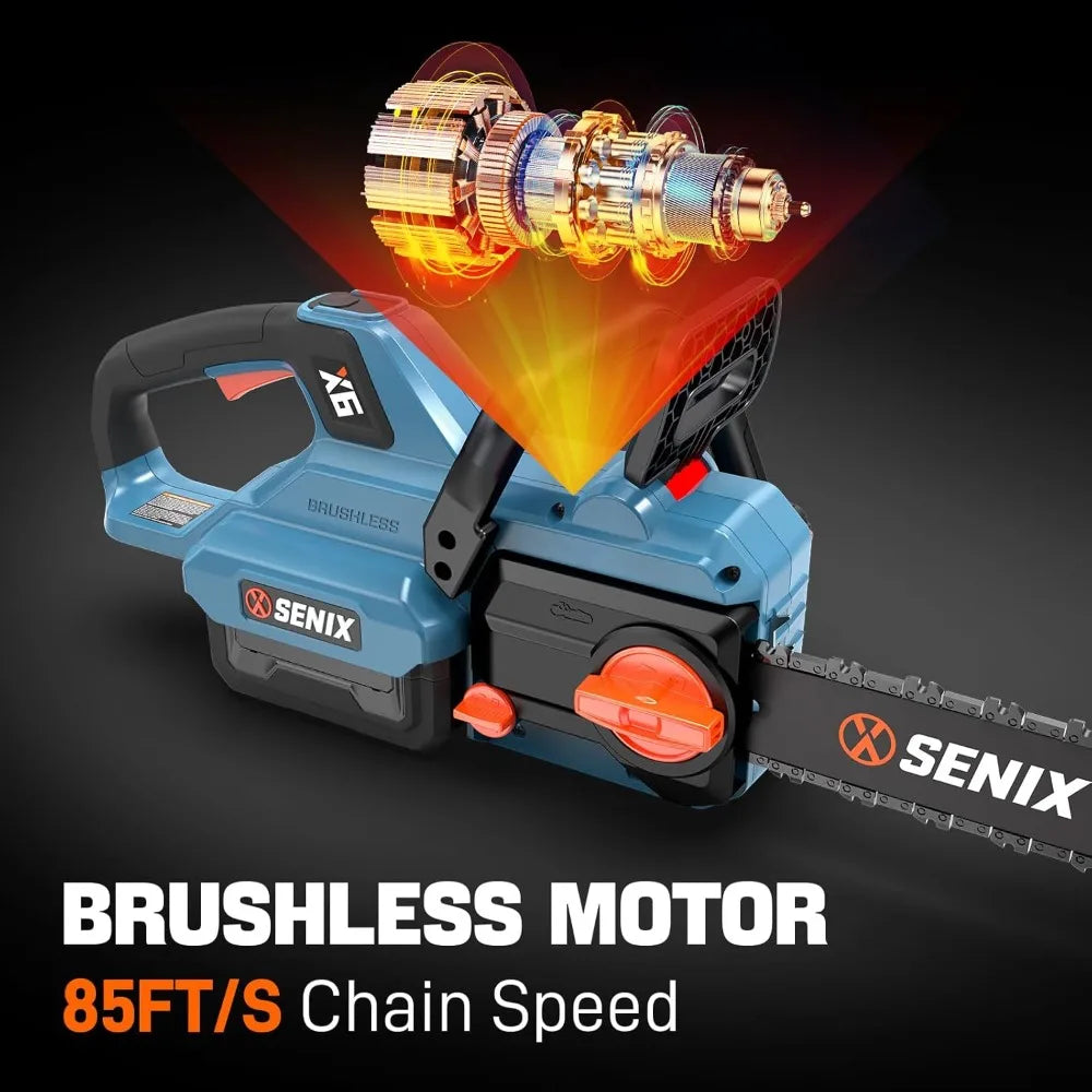 16" 60V Electric Cordless Battery Powered Chainsaw