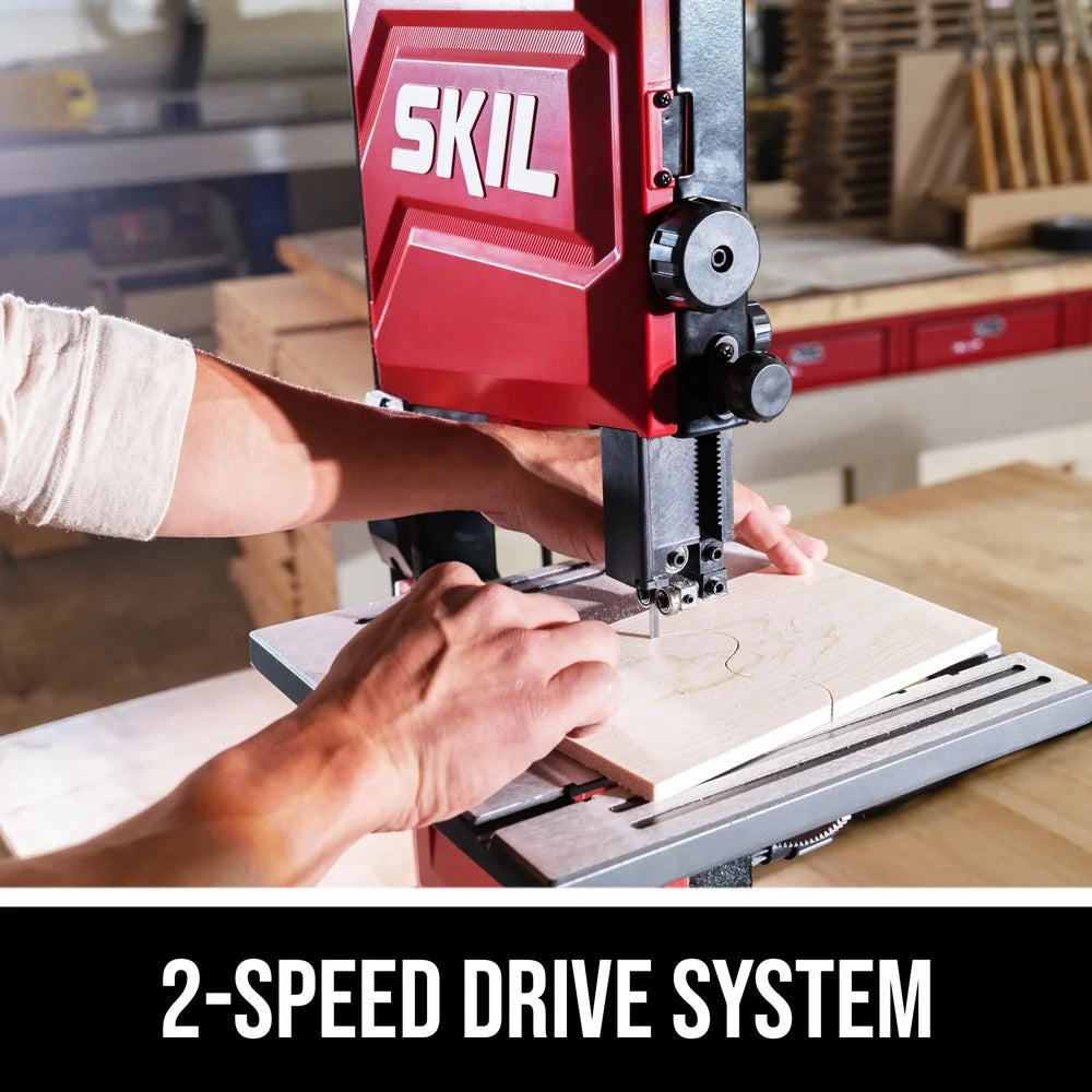 2.8Amp 9-Inch Electric Benchtop 2-speed Band Saw