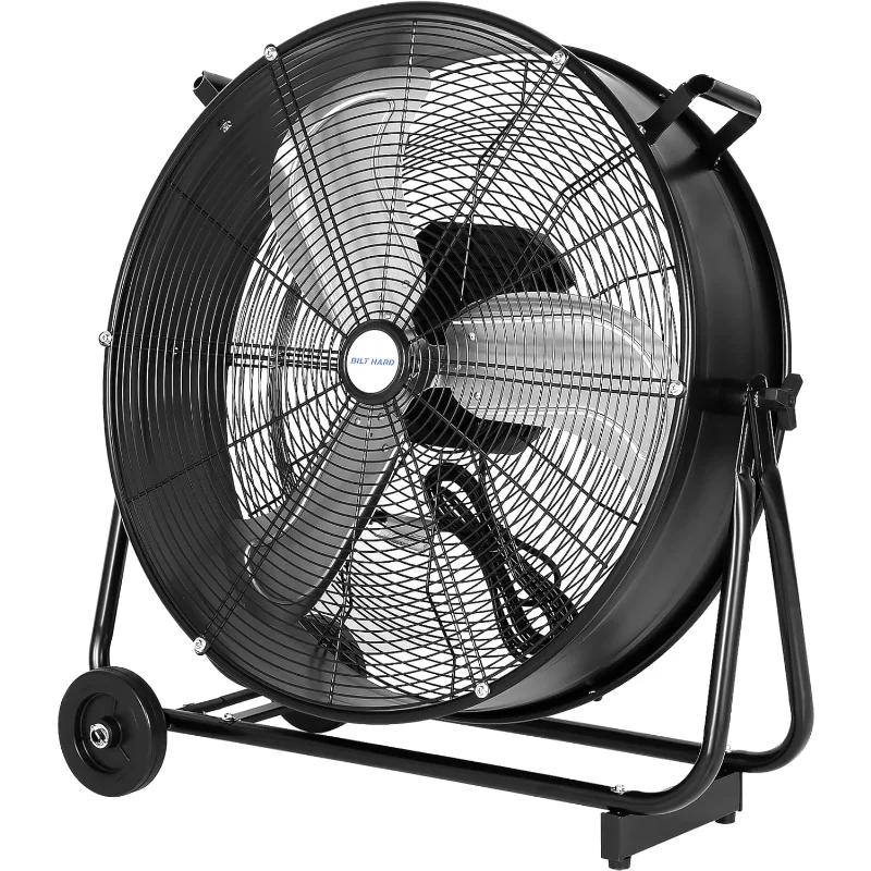 24" Ultra Quiet Variable Speed Drum Fan