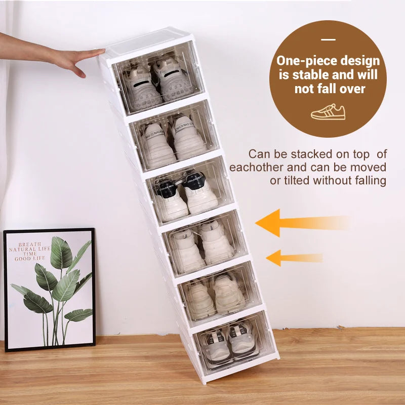 Waterproof Stackable shoe storage box set