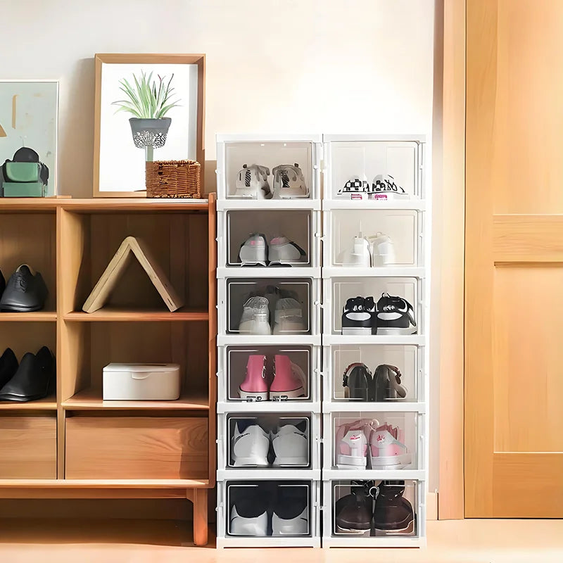 Waterproof Stackable shoe storage box set