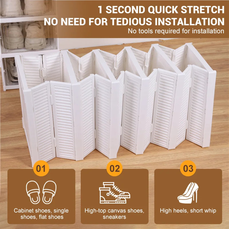 Waterproof Stackable shoe storage box set