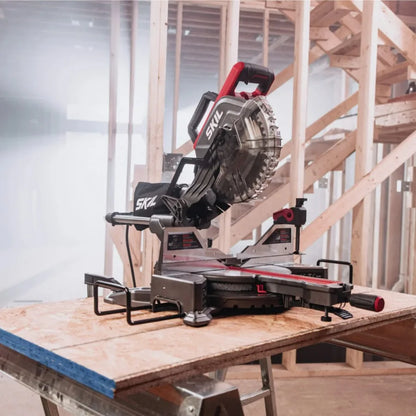 15-Amp 10''-Electric Dual Bevel Sliding Miter Saw