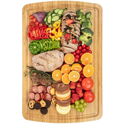 30x20" Bamboo Cutting Board for Kitchen