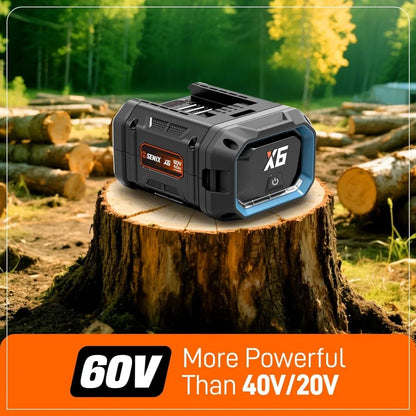 16" 60V Electric Cordless Battery Powered Chainsaw