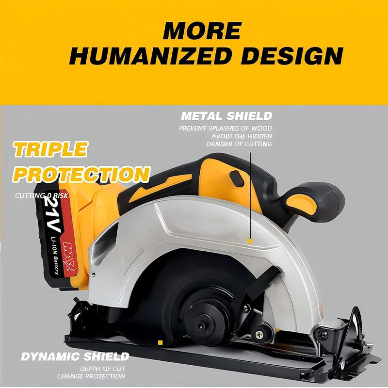 Cordless 7-1/4" Brushless Power Circular Saws