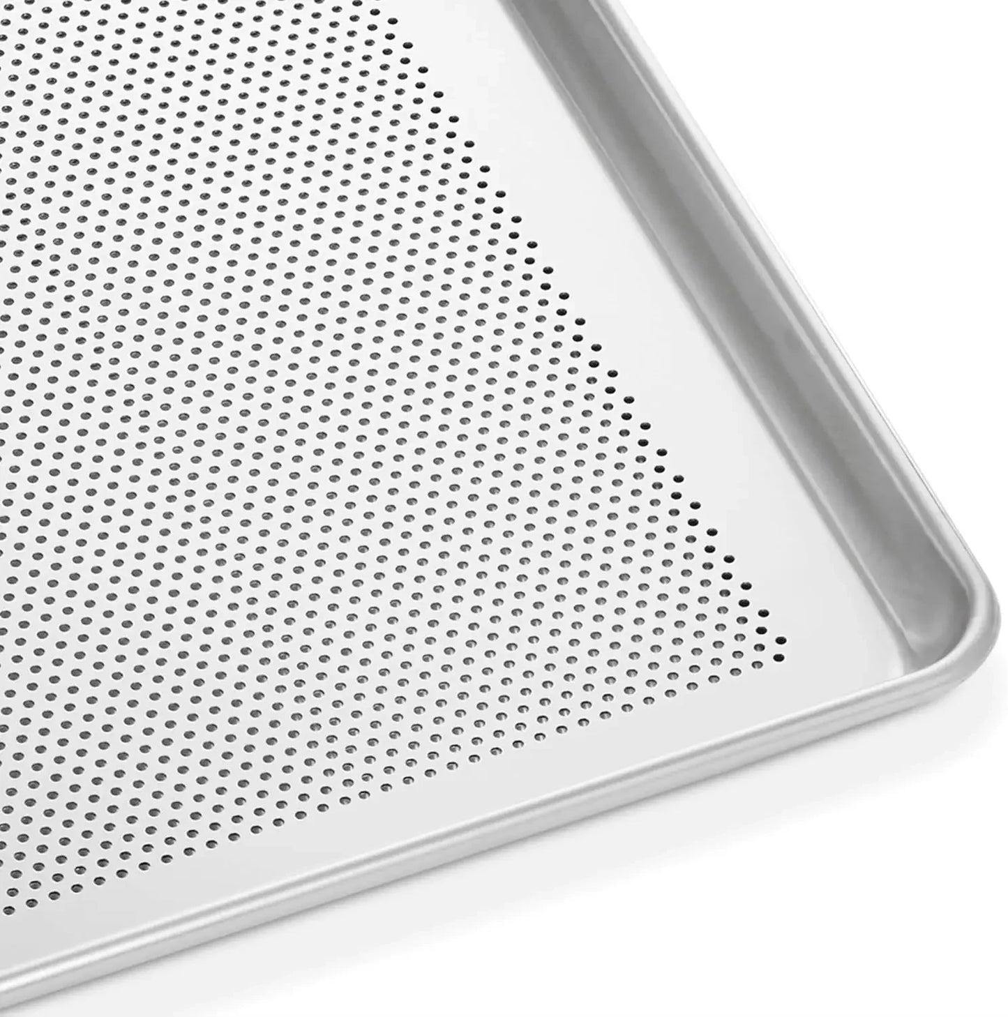 13" x 18" Commercial Grade Perforated Aluminum Baking Sheet