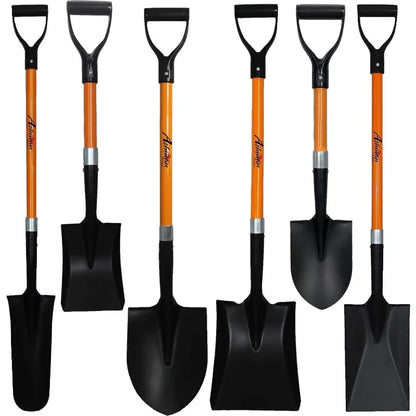 6 pcs 41-inches  Large Assorted Shovels