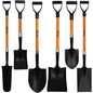 6 pcs 41-inches  Large Assorted Shovels