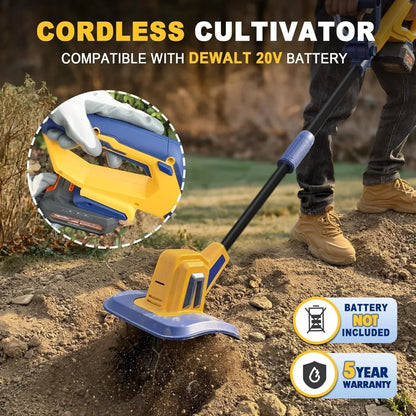 20V Battery Cordless 270RPM Tiller Cultivator