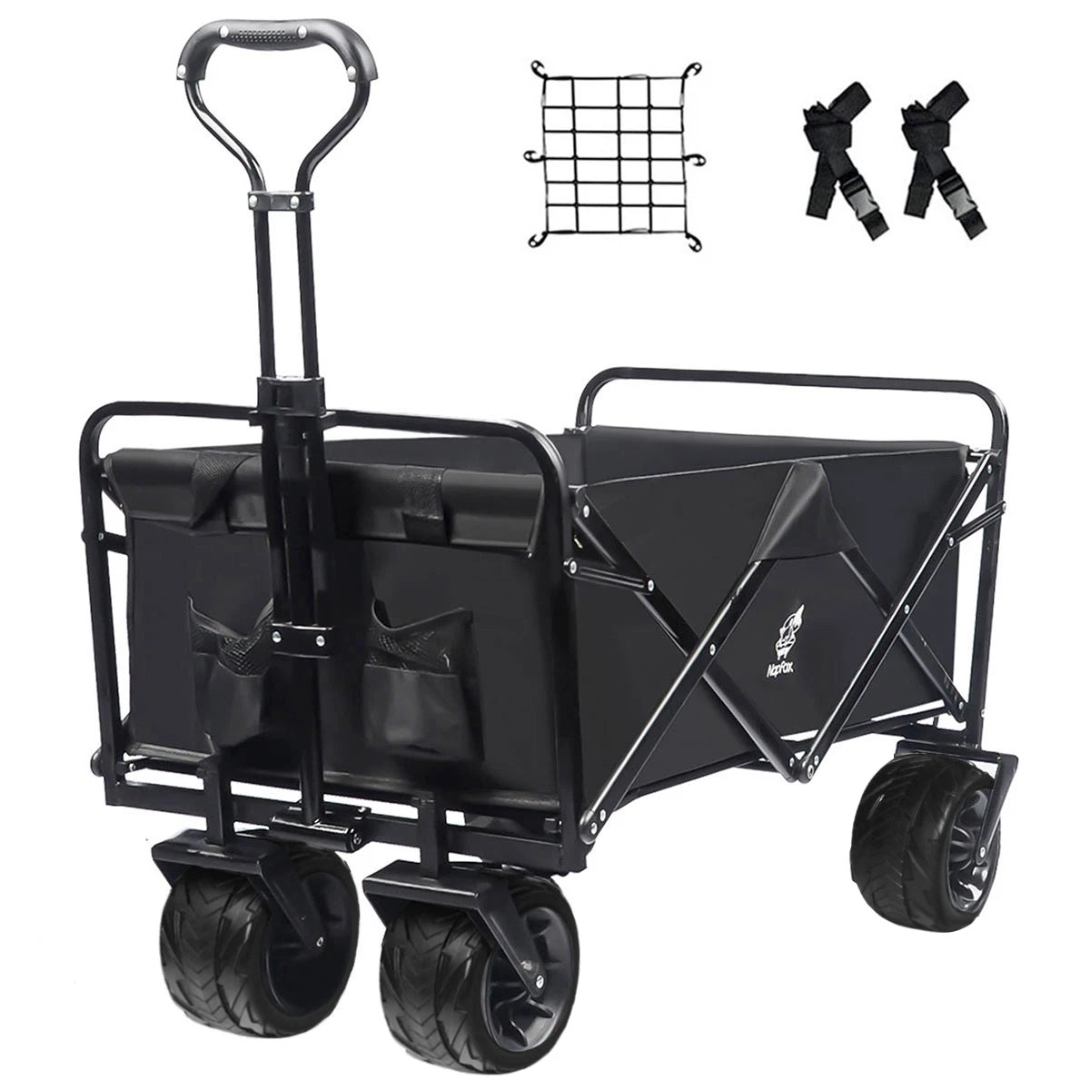 Collapsible Heavy Duty Folding Utility Shopping Cart