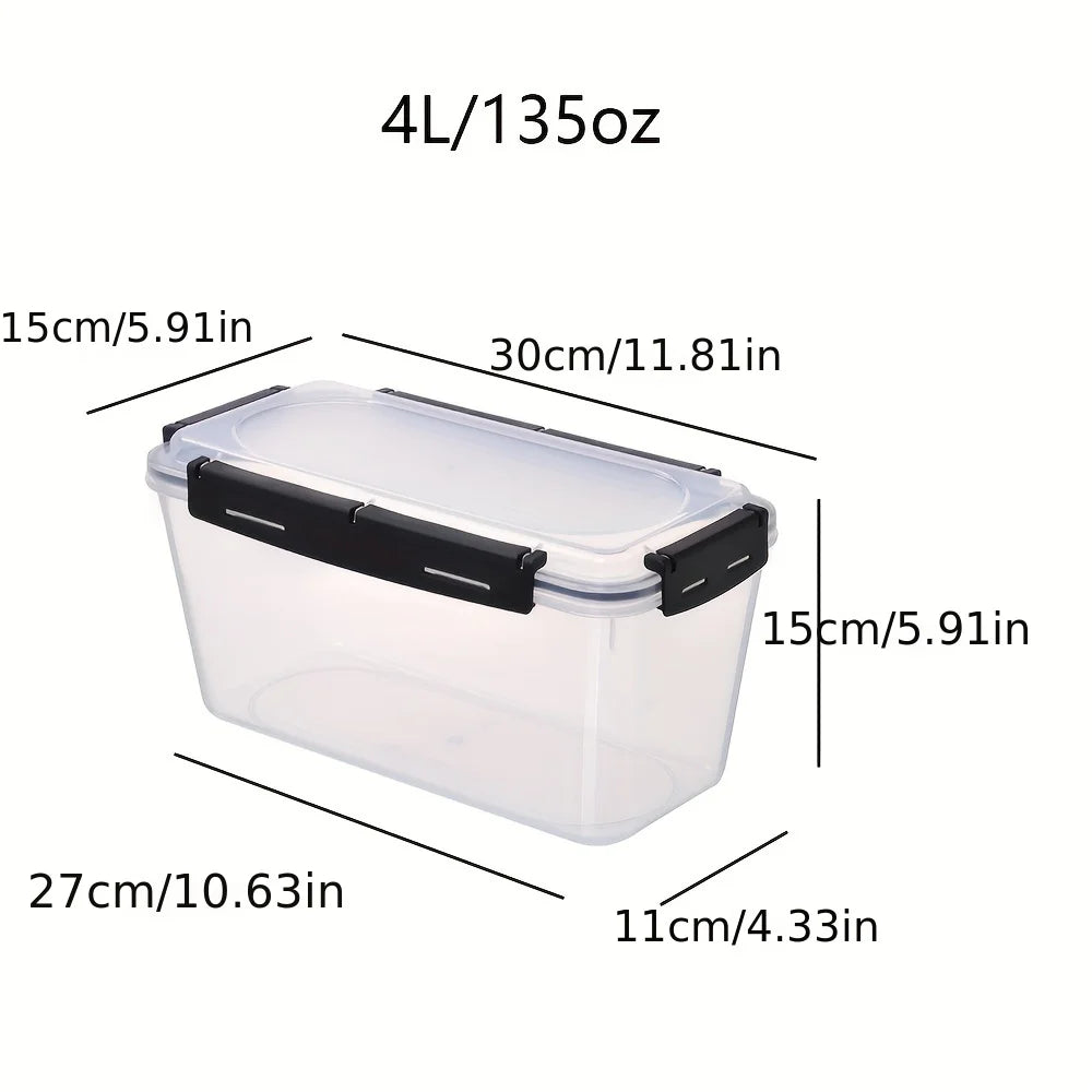 4-pack Airtight Food Storage Containers with Lids