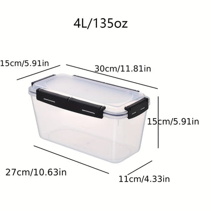 4-pack Airtight Food Storage Containers with Lids