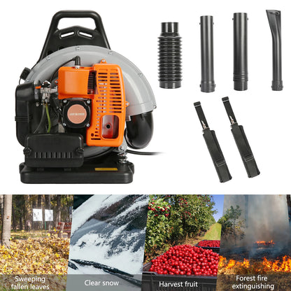 Gas Powered Leaf Blower 2-Stroke Engine Blower