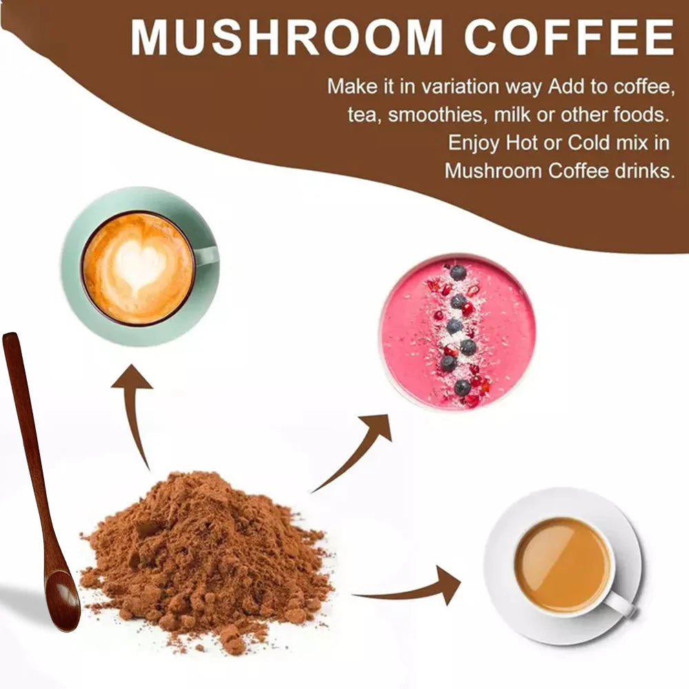 6-in-1 Organic Mushroom Coffee Powder