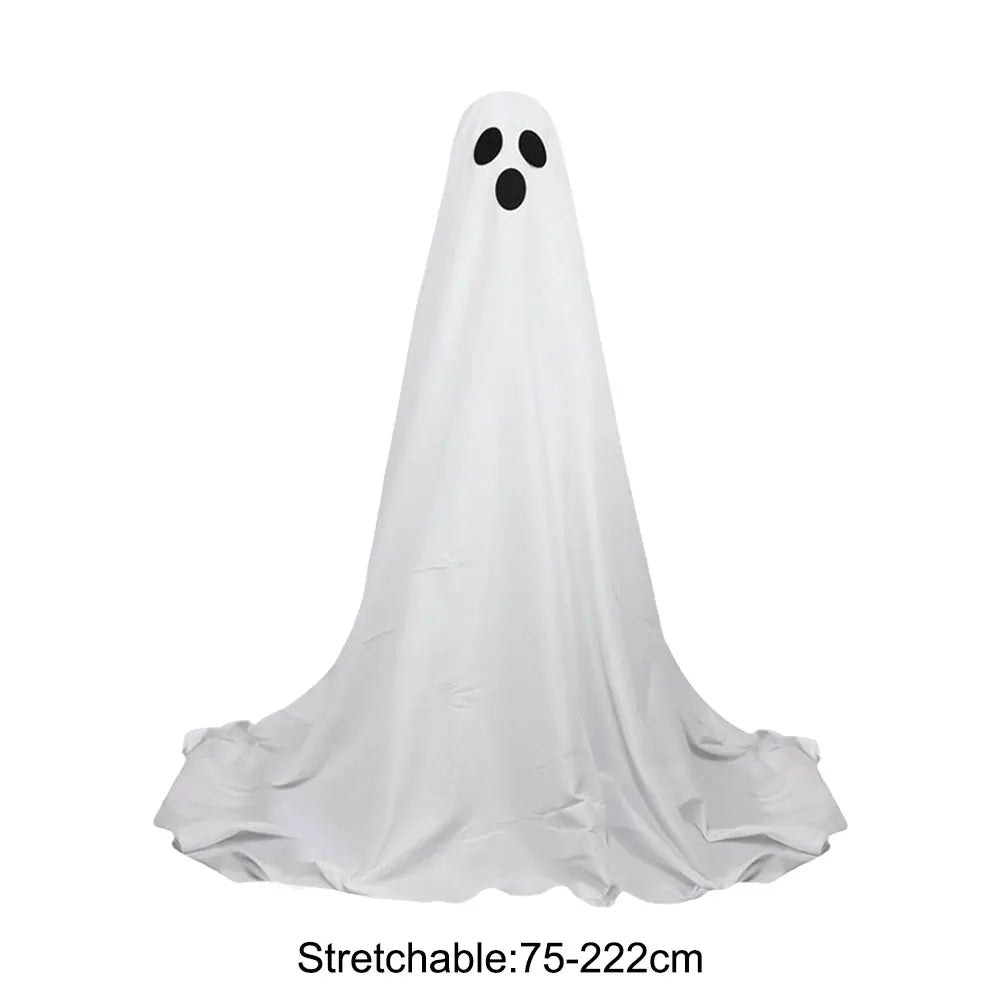 Lighted Spooky Ghost Decor Ghost Decorations with String Lights Scary Standing Ghosts Decor for Front Door Porch Yard Home Party