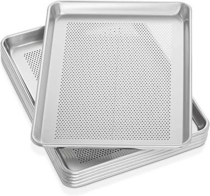 13" x 18" Commercial Grade Perforated Aluminum Baking Sheet