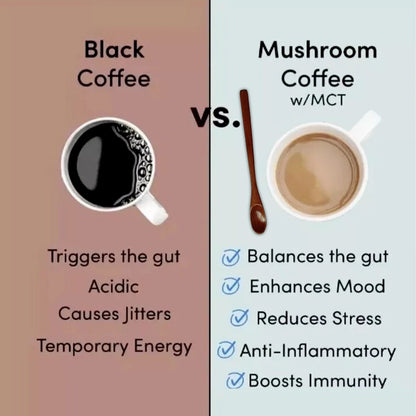 6-in-1 Organic Mushroom Coffee Powder