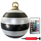 24 Inch Inflatable Christmas Balls New Years Christmas Ornaments with Lights PVC Giant Inflatable Christmas Balls Holiday Decor
