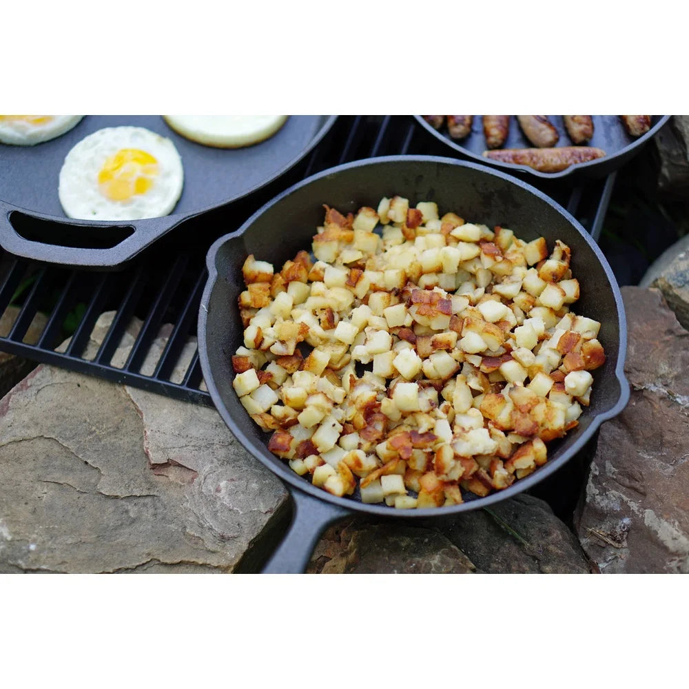 10.5 inch Pre-Seasoned Cast Iron Skillet