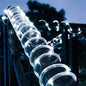 Solar Rope Lights Solar LED Light Path Deck Outdoor Garden Solar String Lights Waterproof Outdoor Lighting Strips 8 Light Modes