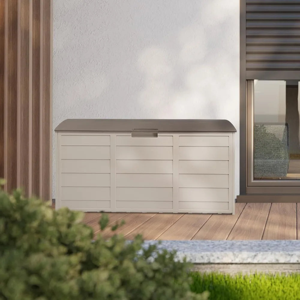 75 Gallon Lockable Patio Deck Storage Box