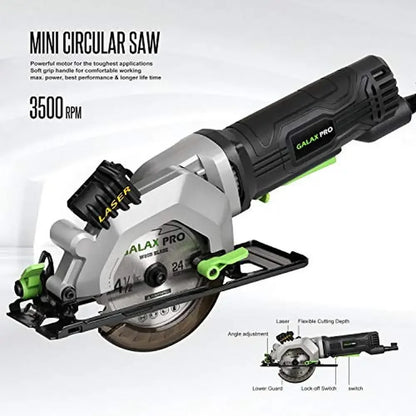 Laser Guided 3500 RPM Circular Saw