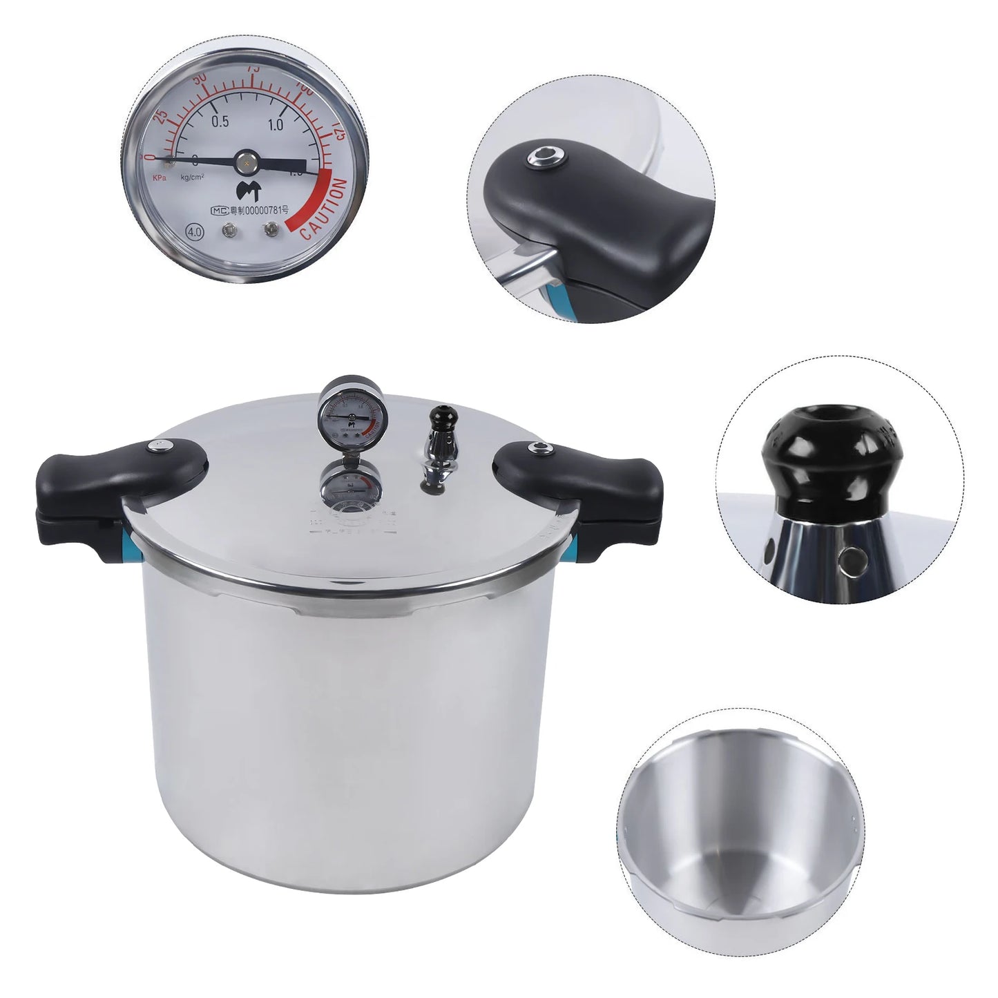 Pressure Cooker 90 kpa Aluminum Alloy
