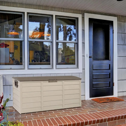 75 Gallon Lockable Patio Deck Storage Box