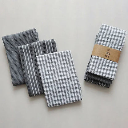 3pcs 100% Cotton Classic Tea Kitchen Towels