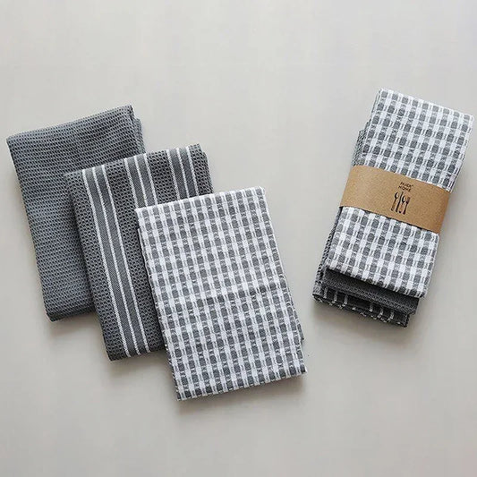 3pcs 100% Cotton Classic Tea Kitchen Towels
