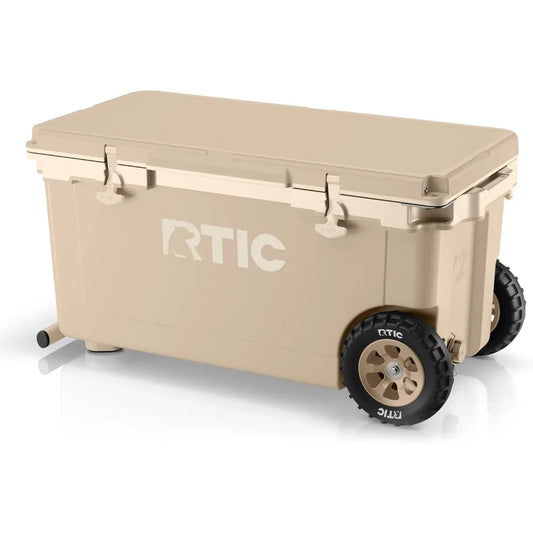 72 Quart Ultra-Light Wheeled Portable Ice Chest