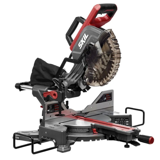 15-Amp 10''-Electric Dual Bevel Sliding Miter Saw