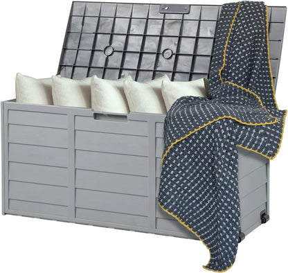 75 Gallon Lockable Patio Deck Storage Box