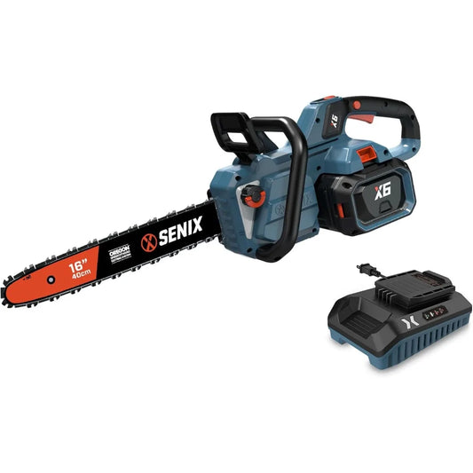 16" 60V Electric Cordless Battery Powered Chainsaw