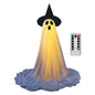 Lighted Spooky Ghost Decor Ghost Decorations with String Lights Scary Standing Ghosts Decor for Front Door Porch Yard Home Party