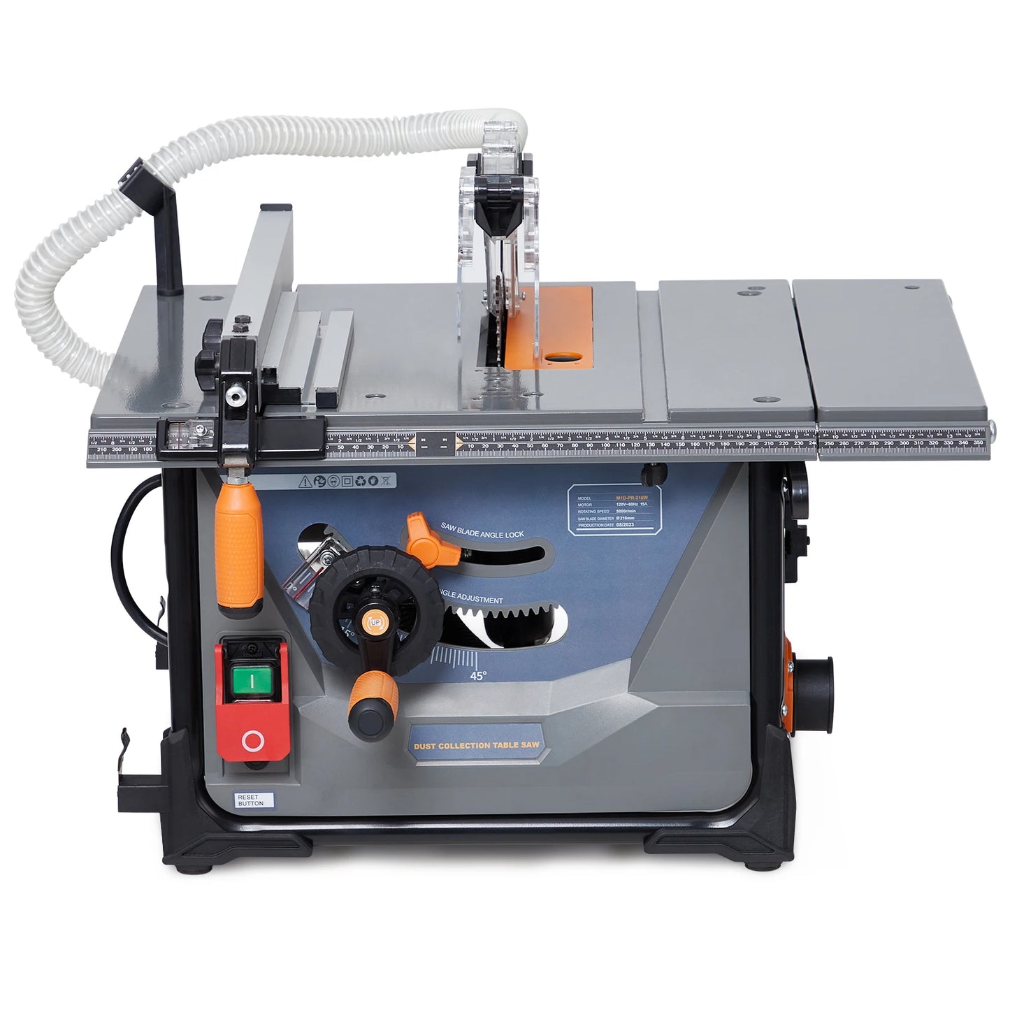 Jobsite 8.5" Table Saw Cutting 50000 RPM