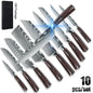 10pcs Professional Kitchen Knife Set