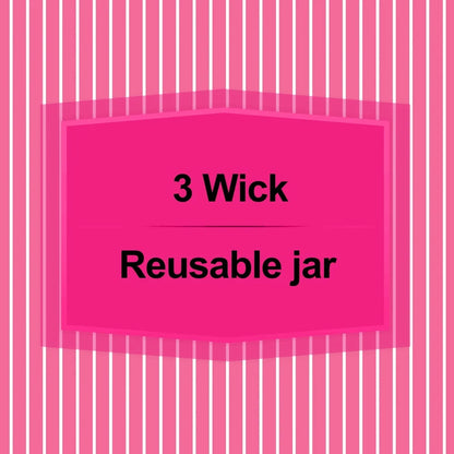 3-Wick Juicy Watermelon Scented Candle Aromatic