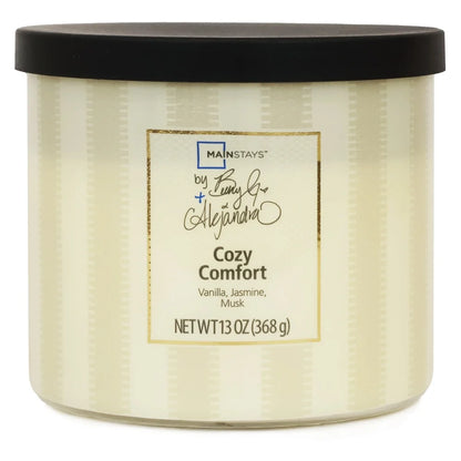 Aromatic 3-Wick Vanilla Jasmine Relaxation Candle