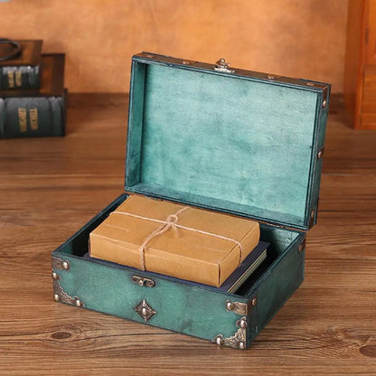 Retro Storage Wooden Jewelry Box