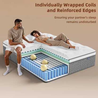 Medium Firm Mattress with Extra Lumbar & Shoulder Support