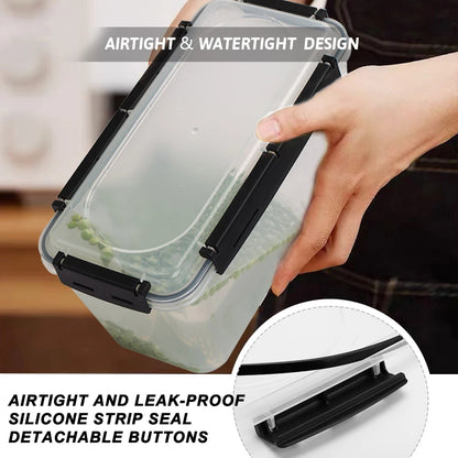 4-pack Airtight Food Storage Containers with Lids